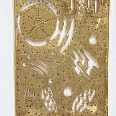Ilias Lalaounis ‘Biosymbols’ 18K Yellow Textured Gold Necklace