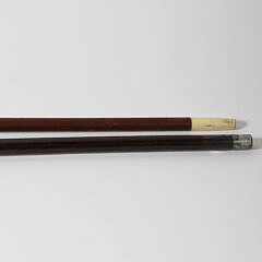 Two Carved Horse Head Canes, 19th Century