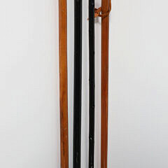 Four Carved Gentleman Bust Grip Walking Sticks, 19th Century