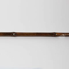 Sterling “Brigg” Container Cane, 19th Century