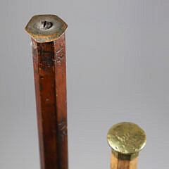 Two Lumberman Measuring Sticks