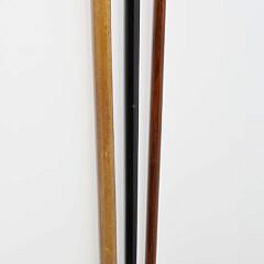 Three Vintage Walking Sticks