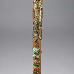 Three Assorted Horn Grip Canes, 19th Century