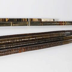 Miscellaneous Group of Six Horn Spacer Canes, 19th Century