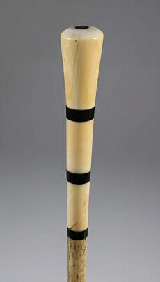 Whaler Made Walking Stick 19th Century