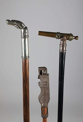 Whistle Cap Gun Canes