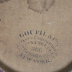 American Oval Oil on Canvas “Fruit of the Lands”, 19th Century