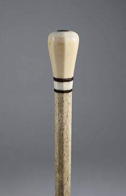 Whaler Made Walking Stick, 19th Century