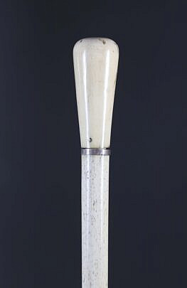 Whaler Made Walking Stick, 19th Century
