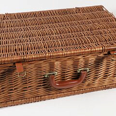 Harrods Knightbridge Wicker Picnic Set for Four