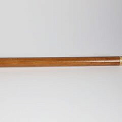 Whaler Made Turk’s Knot Grip Walking Stick, 19th Century