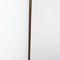 Whaler Made Star Inlaid Octagonal Grip Walking Stick, 19th Century