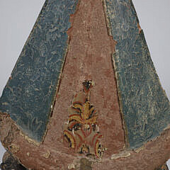 Clay Sculpture of a Colonial-Era Statue of the Virgin Mary and Child