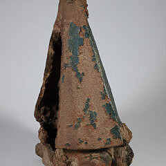 Clay Sculpture of a Colonial-Era Statue of the Virgin Mary and Child