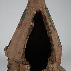 Clay Sculpture of a Colonial-Era Statue of the Virgin Mary and Child