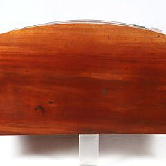 American Chippendale Mahogany Inlaid Bow Front Chest of Drawers, circa 1800