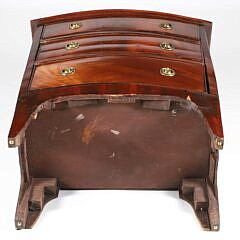 English Mahogany Diminutive Bachelor’s Chest of Drawers, 19th Century