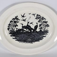Antique English Wedgwood Pheasant Platter