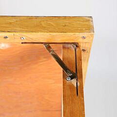 Vintage Folding Inlaid Games Table