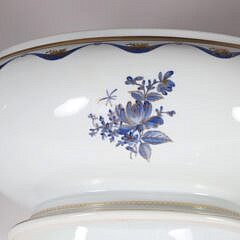 Portuguese Chinese Export Style Three-Piece Tureen