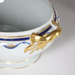 Portuguese Chinese Export Style Three-Piece Tureen