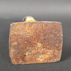 Vintage Figural Cast Iron Old Salt Fisherman Doorstop, 20th century
