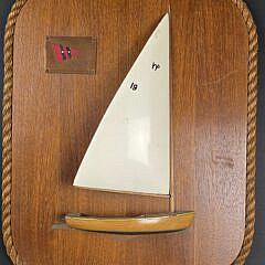 4689-955 Sailboat Plaque A