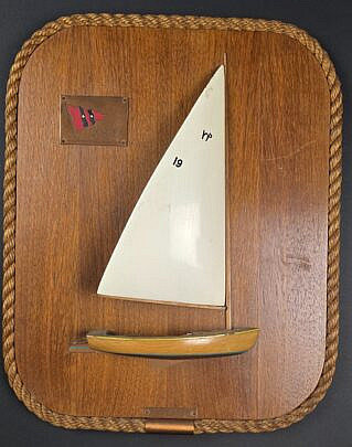 4689-955 Sailboat Plaque A