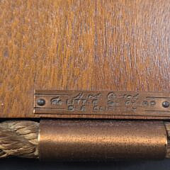 Vintage Half Hull Sailboat Model Plaque, 20th century