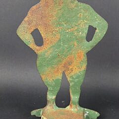 Vintage Cast Iron Figural Frog Doorstop, 20th century