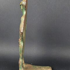 Vintage Cast Iron Figural Frog Doorstop, 20th century