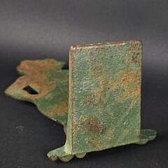 Vintage Cast Iron Figural Frog Doorstop, 20th century
