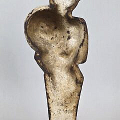 Vintage Art Deco Hubley Anne Fish Bellhop Cast Iron Doorstop, 20th century