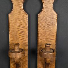 4701-955 Tiger Maple Sconses A
