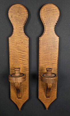 4701-955 Tiger Maple Sconses A