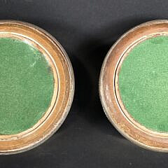 Pair of Sheffield Silver Plated Wine Coasters, 19th Century