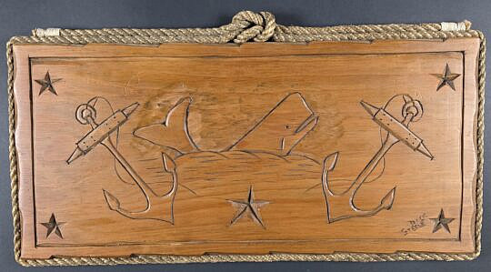 4712-955 Whale Plaque A