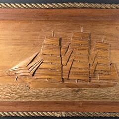 4730-955 Relief Ship Carving A