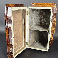 British Regency Antique Pagoda Form Tea Caddy, 19th Century