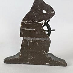 Scarce Antique Old Salt Fisherman at The Helm Doorstop, circa 1920