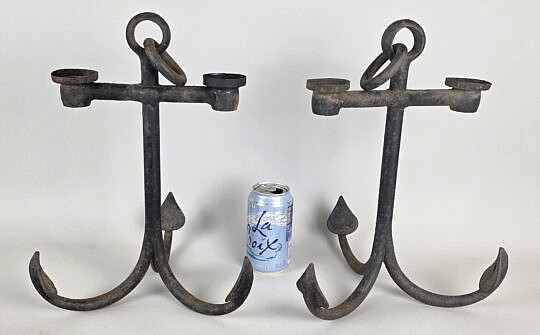 4737-955 Anchor Candlesticks A