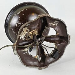 Antique Tiffin Glass Dolphin Base Lamp, circa 1920s