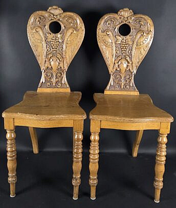 4747-955 Bird Hall Chairs A
