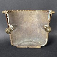 Vintage Bronze Nantucket Basket Door Knocker, 20th century