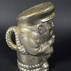 Vintage Figural Sea Captain Sailor Still Bank, 20th century