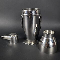 Vintage Chrome Plated Figural Penguin Cocktail Shaker