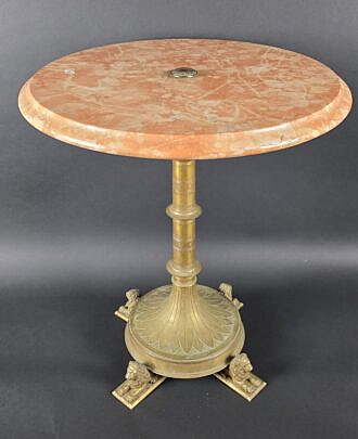4761-955 Marble Bistro Table A