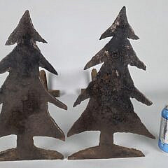 4767-955 Christmas Tree Andirons A