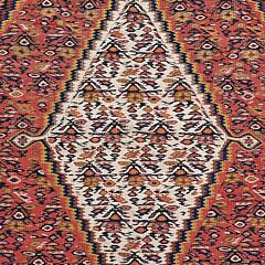 Vintage Flat Woven Soumak Oriental Carpet Rug, 20th century