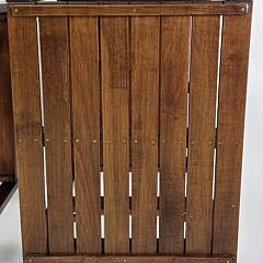 Pair of Porthole Bentwood End Tables